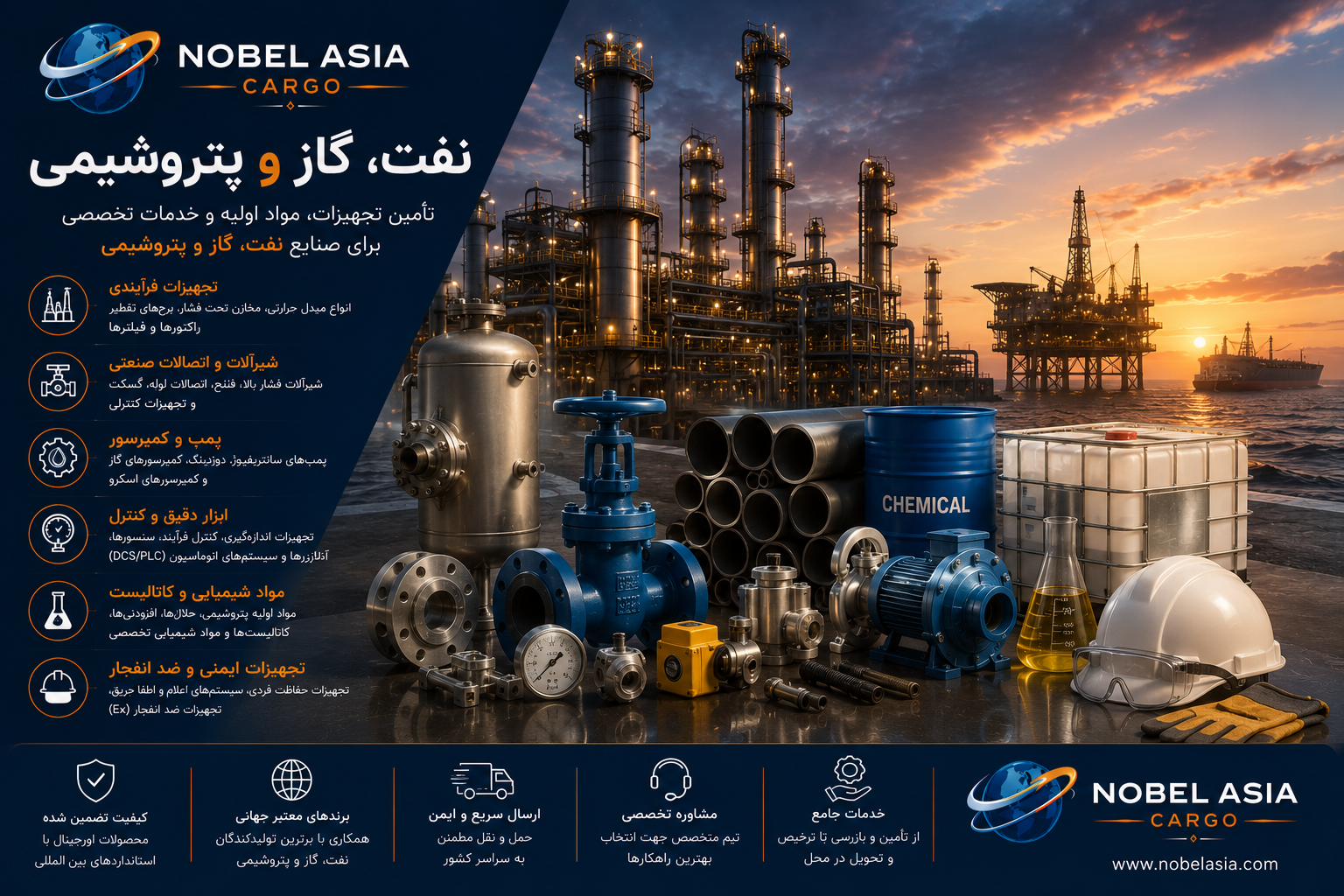 نفت، گاز و پتروشیمی
